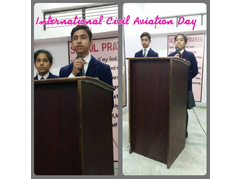 Internation aviation day-Activities by CMS Anand Nagar Campus in December 2016 & January 2017